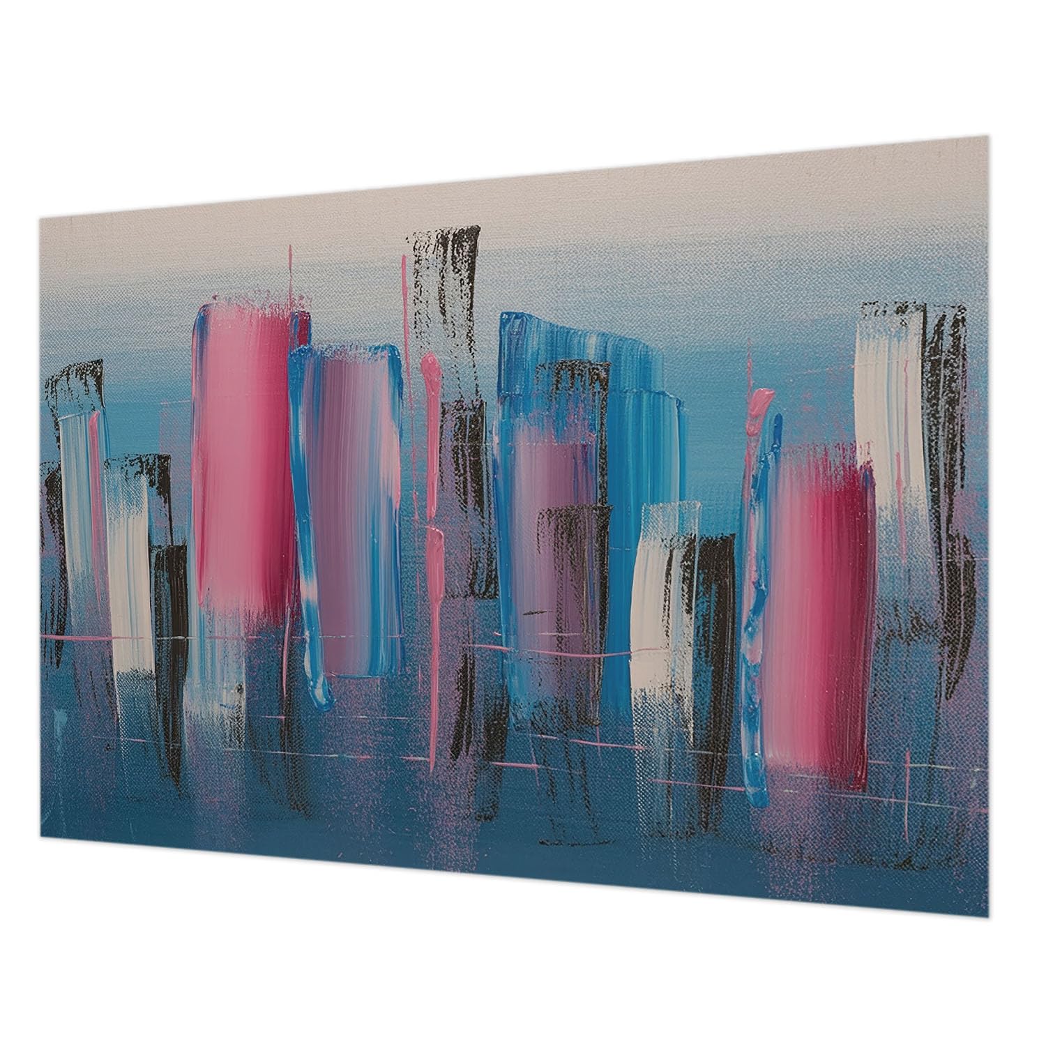 Décor mural intissé pour chambre à coucher au motif moderne de rayures