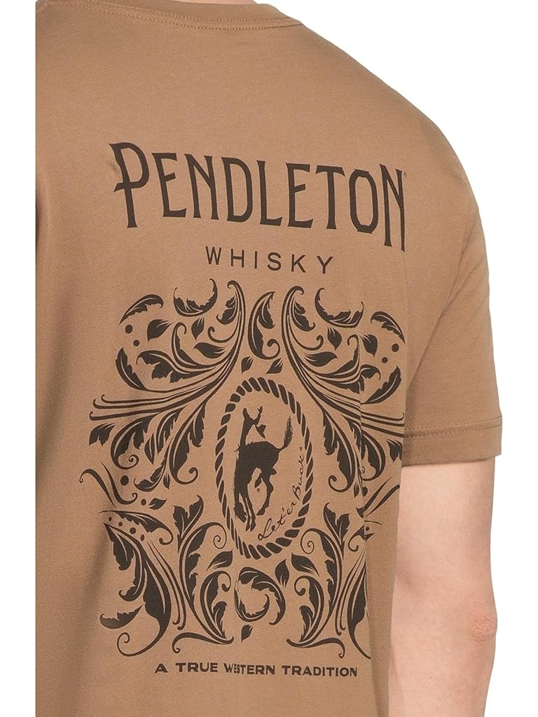 Brown Pendleton Pendleton Whisky Saddle Graphic Tee