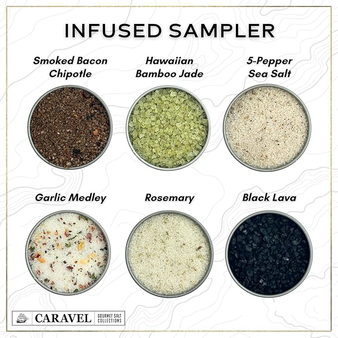 Set de Sales de Mar Caravel Gourmet - 4 Paquetes Variedad miniatura 3