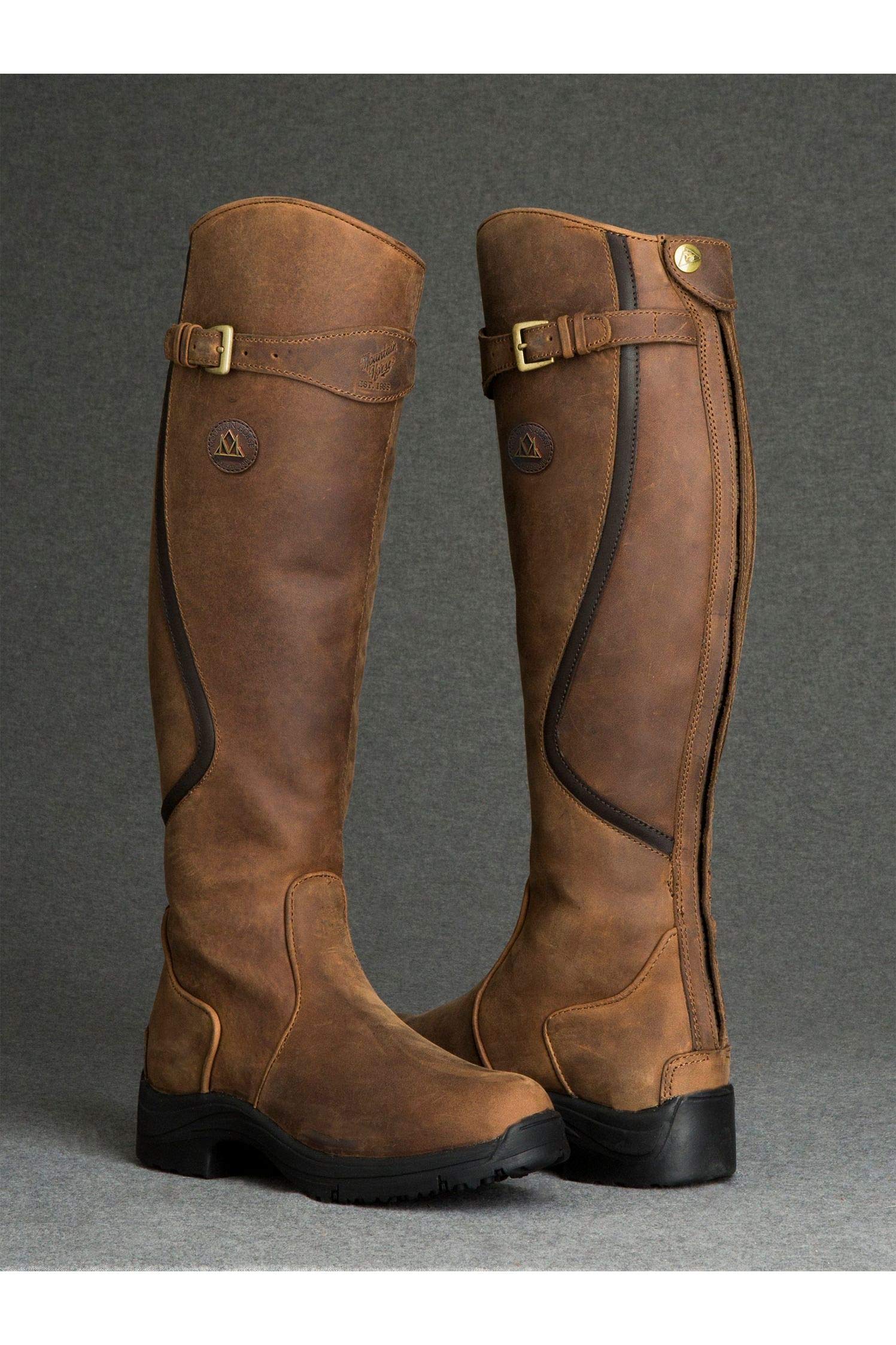 Mountain Horse Unisex Winter Reitstiefel Snowy River braun