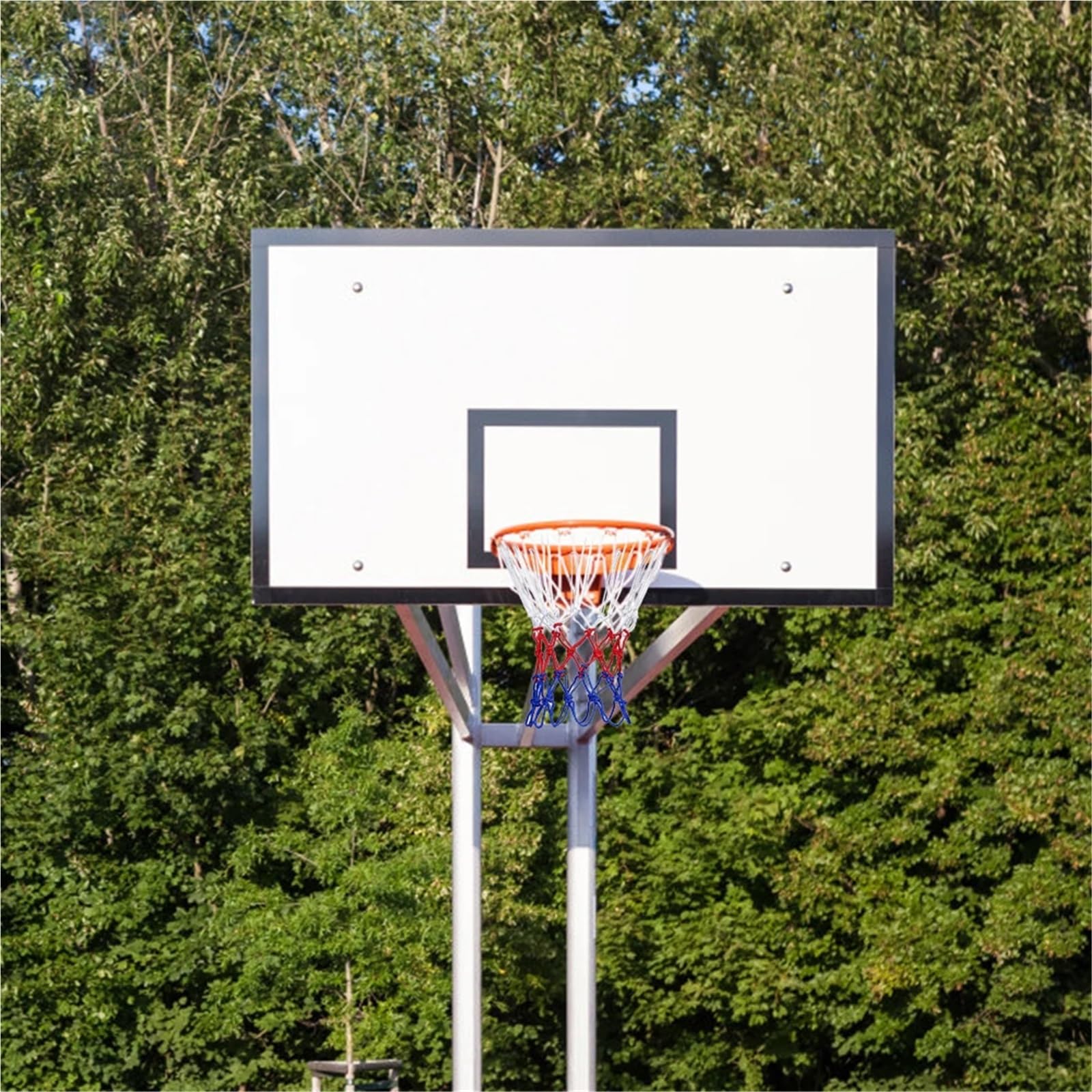 Basketballnetz, 10 Stück, Outdoor-Sport, Basketballnetz, Standard-Nylonfaden, 12 Schlaufen für Basketballkorb