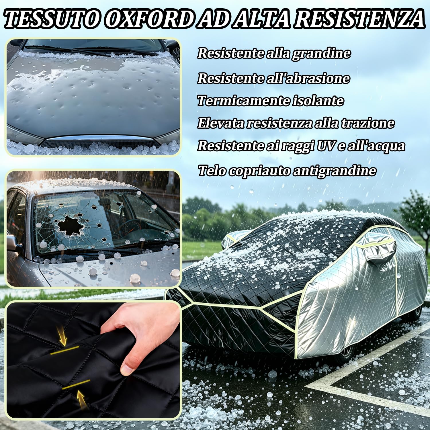 Telo Copriauto Antigrandine per DS N°8 (2025-2026)