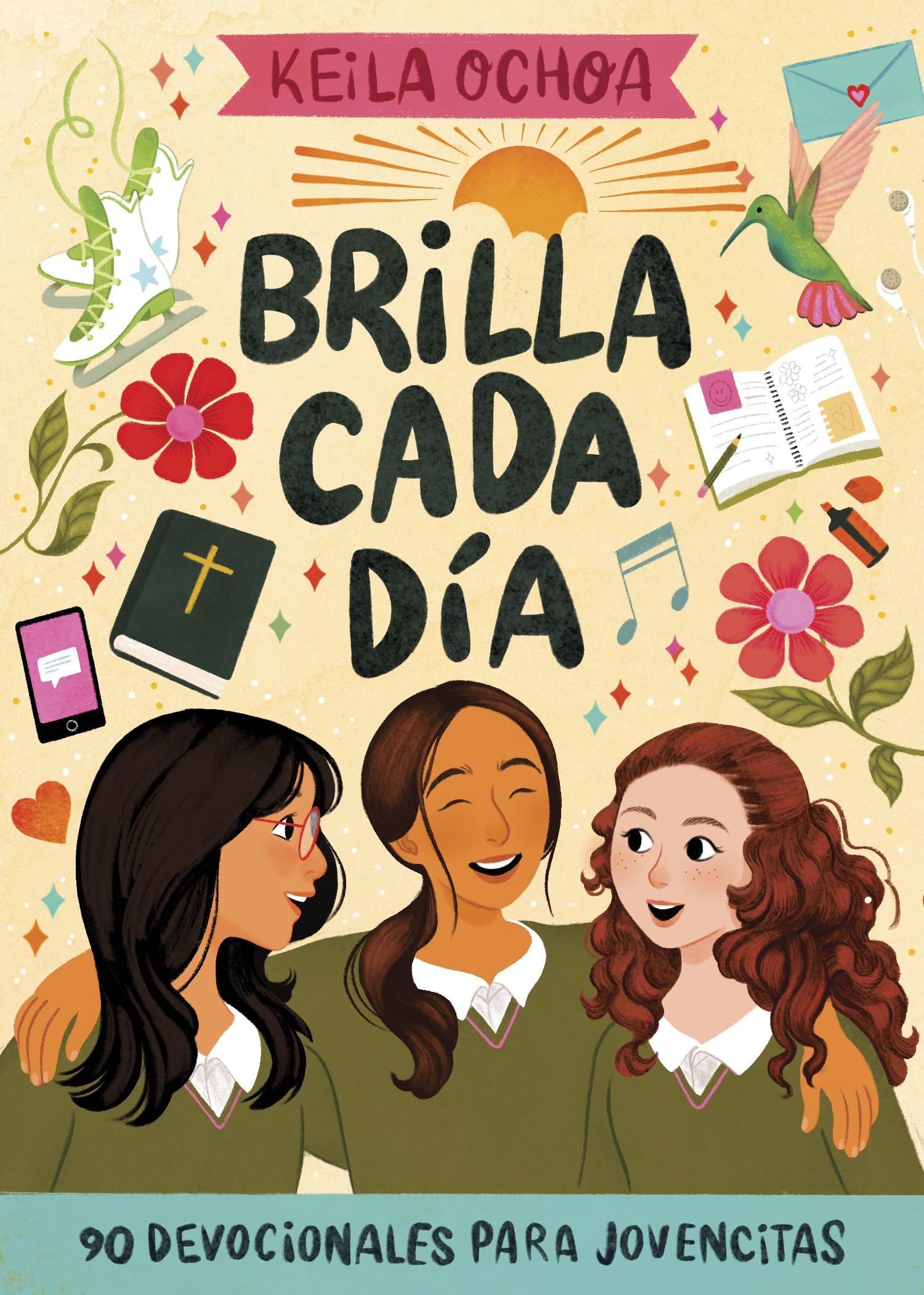 Brilla cada día: 90 Devocionales Para Jovencitas