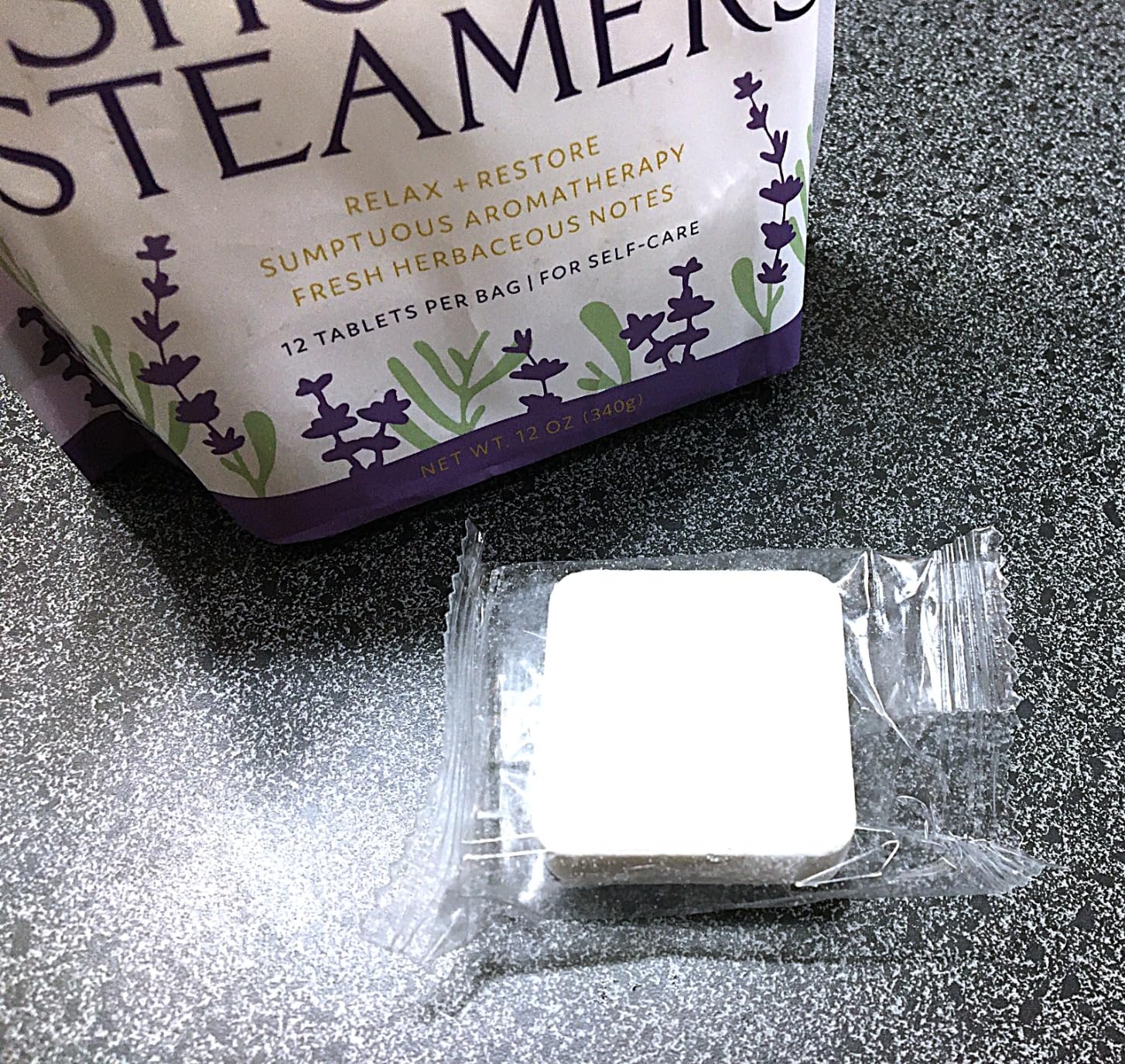 Yareli Eucalyptus Mint Shower Steamers Aromatherapy – Potent Essential Oils, Slow-Dissolve Tablets for Daily Shower Self-Care – Dye-Free, Made in USA – 12 Pack