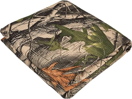 FLYEGO Red de camuflaje de camuflaje, malla silenciosa de camuflaje transparente para ocultación, soporte de árbol, caza, sombrilla, decoración,