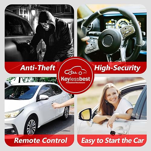 Miniatura 6 de KOBLEAR1XT - Control remoto de entrada sin llave KOBLEAR1XT 315MHz 4 botones para reemplazo para Cadillac Buick Lesabre Chevrolet GMC Oldsmobile