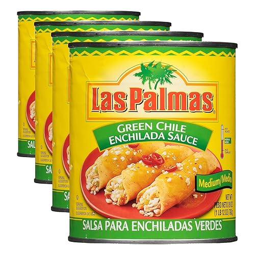 Miniatura 13 de Las Palmas Salsa de enchilada Green Chile, mediana, 10 onzas (paquete de 24)