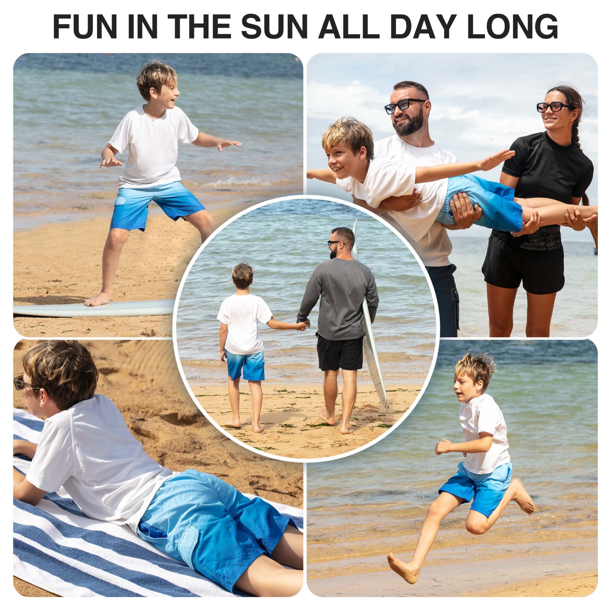 Kanu Surf Costume a Pantaloncino Bambini e Ragazzi