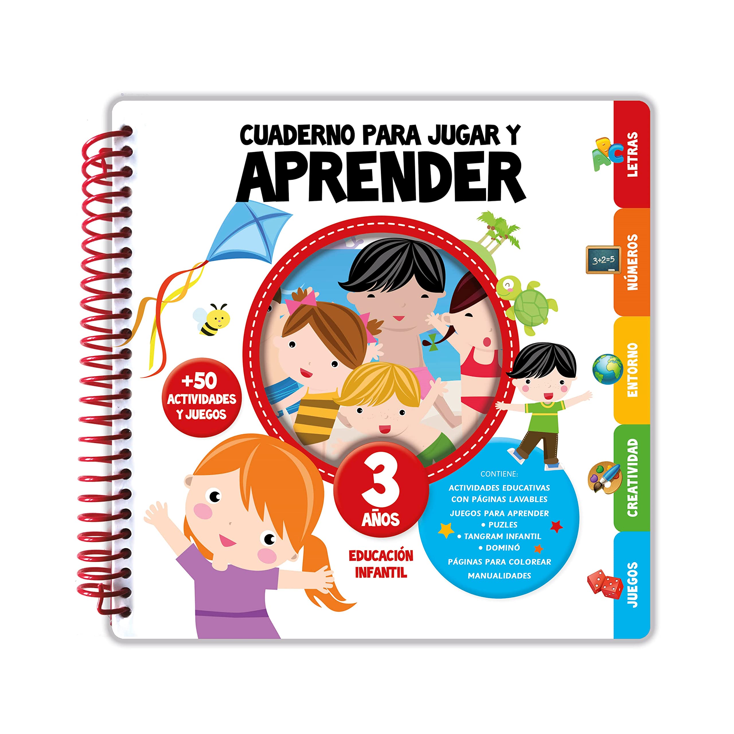 Cuaderno Para Jugar Y Aprender. 3 Años.