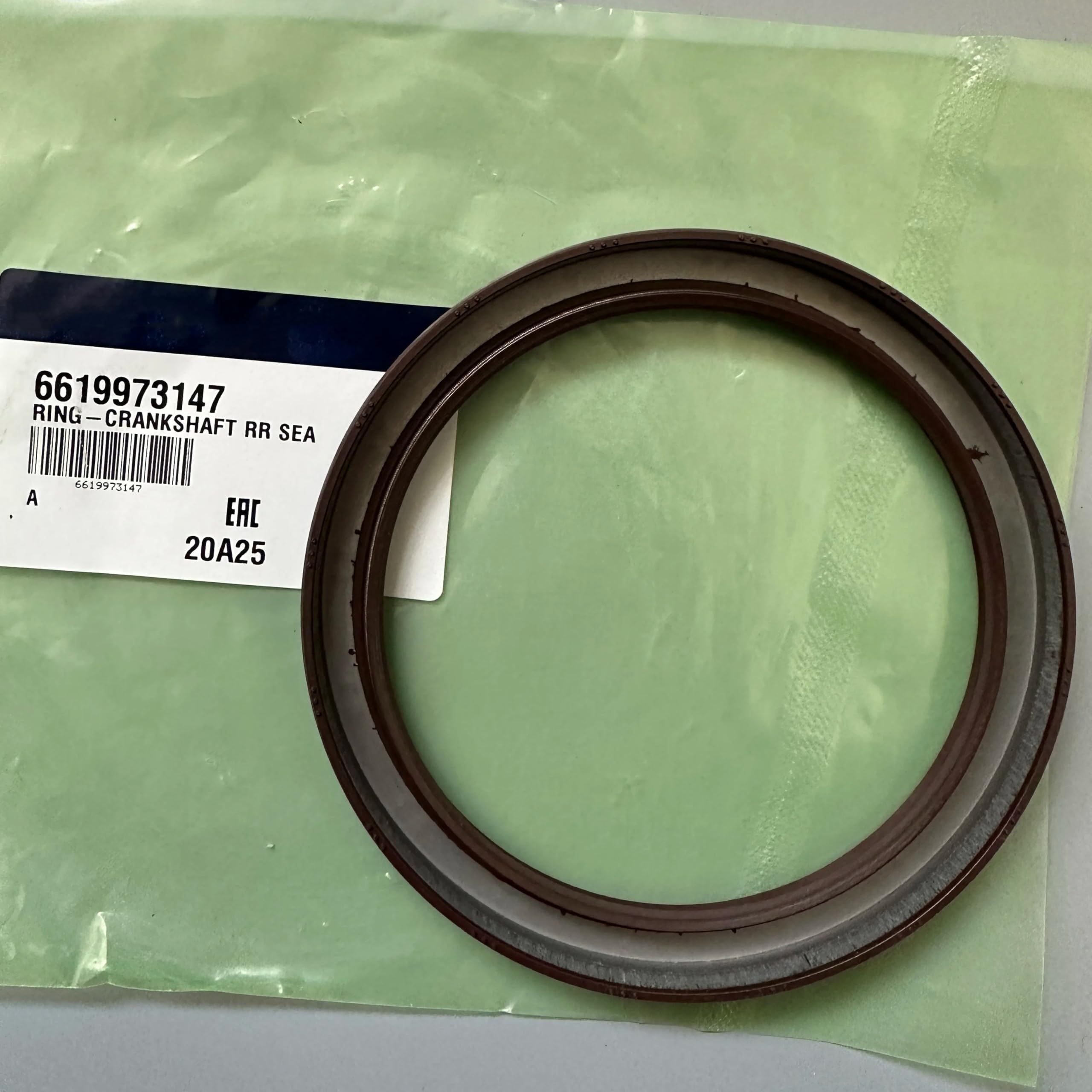 Retén Aceite para SsangYong Actyon Kyron Rexton Korando Musso Sports Rodius/Stavic Presidente, Anillo retén Trasero del cigüeñal 6619973147