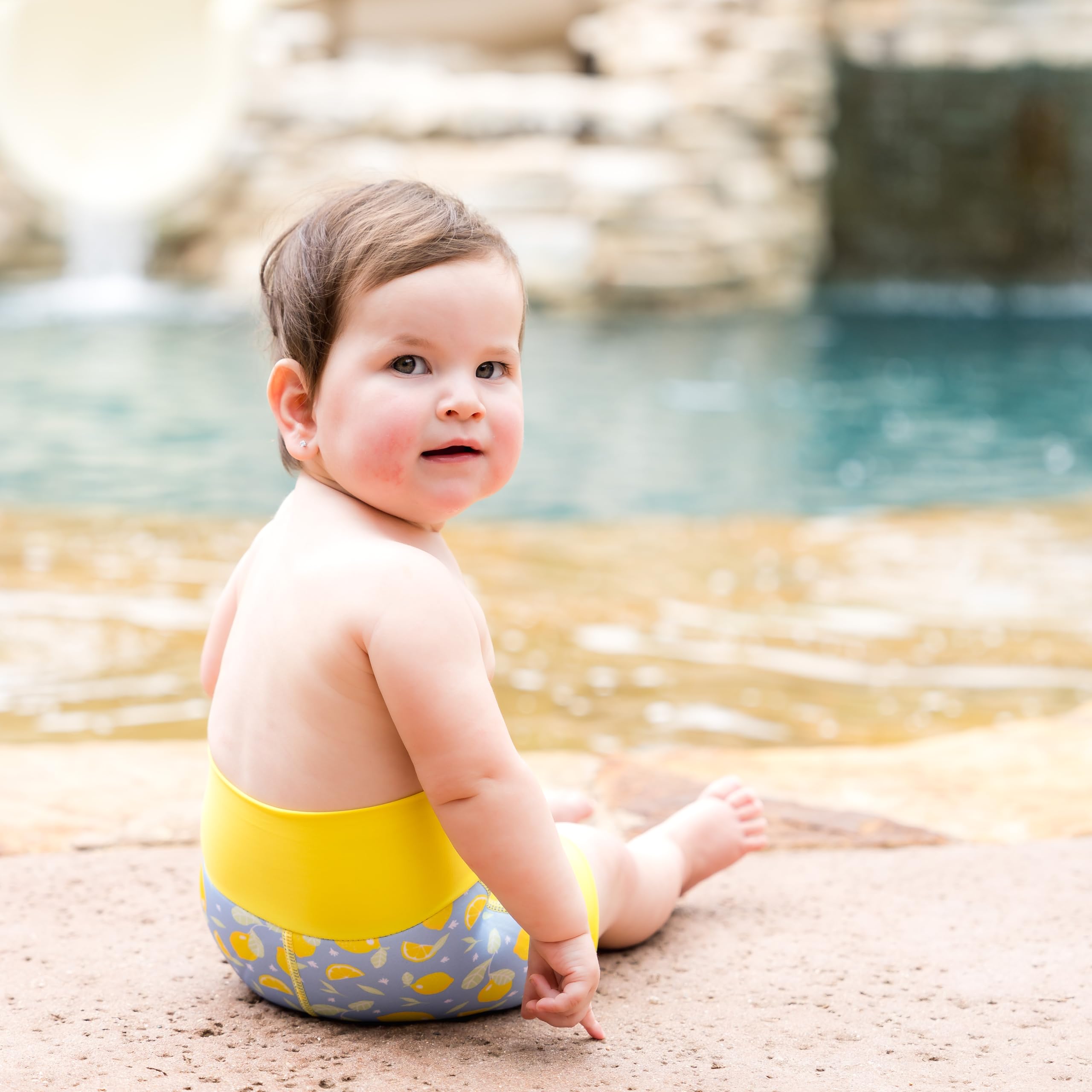 Splash About Happy Nappy, Limoni, L (6-12 Mesi)