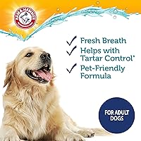 Vista 5 de Arm & Hammer Complete Care Pasta dental enzimática para perros, sabor a pollo, pasta dental enzimática para perros, bicarbonato de sodio + fórmula
