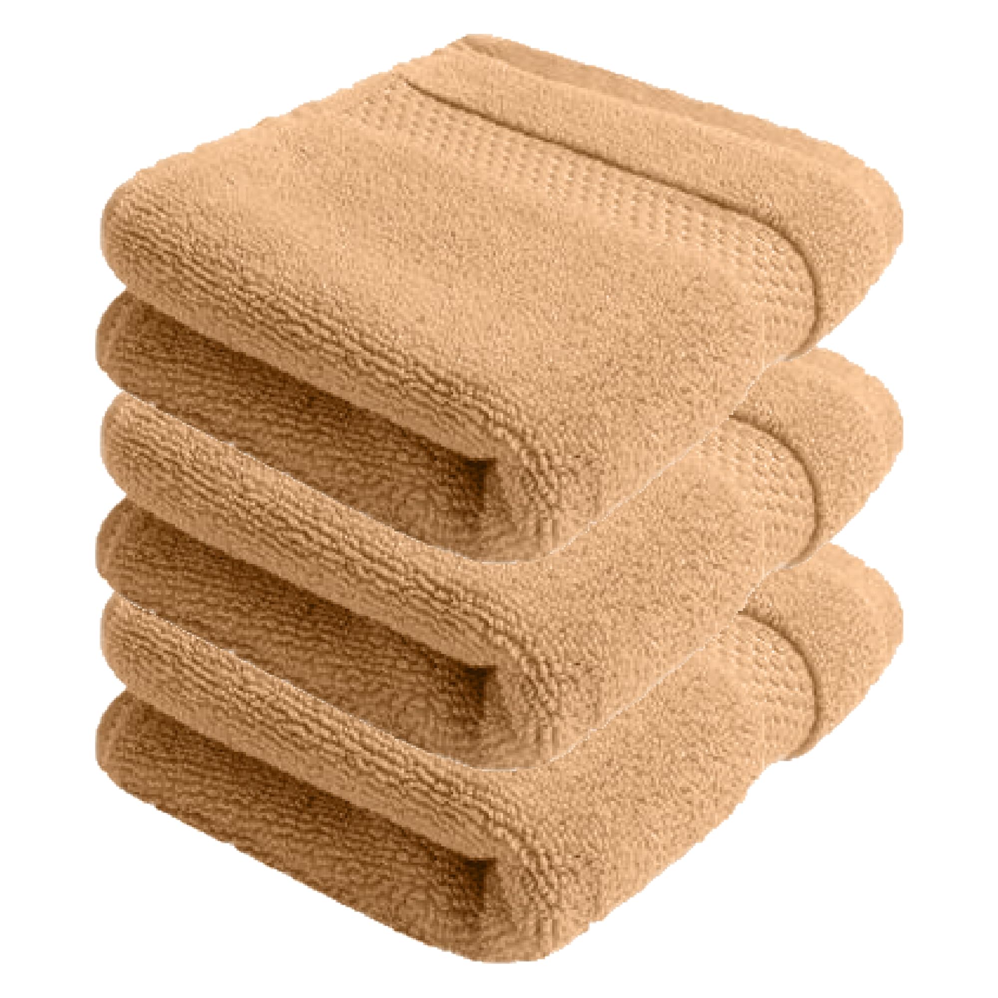 Home Plus Studio Super Soft 100% Cotton Hand Towels Set for Gym and Workout, Soft, Absorbent, Quick Dry, 150 GSM, 40X70 CM (Beige, Pack of 3)-image-18
