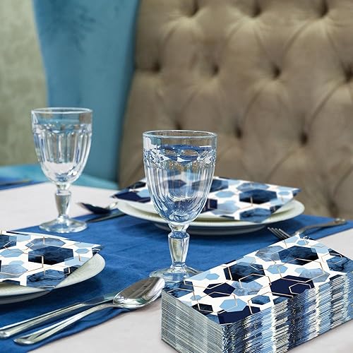 Miniatura 10 de Tinlade 100 toallas de mano desechables para baño, toallas de invitados, toallas de mano desechables para baño, toallas de invitados, servilletas de