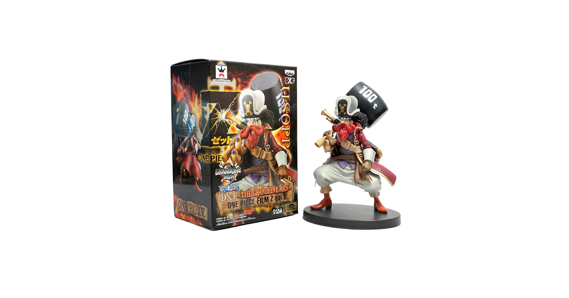 Amazon.com: Banpresto 48213 Volume 1 Usopp DXF The Grandline