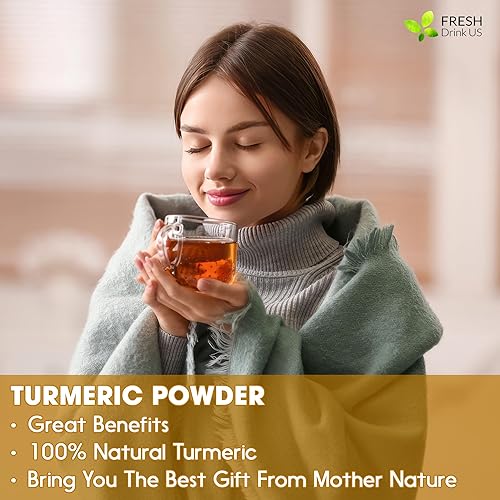 Vista 28 de FreshDrinkUS, 105 bolsas de té de hoja de laurel premium, 100% natural y puro de hojas de laurel. Té de hierbas de laurel de hojas sueltas.