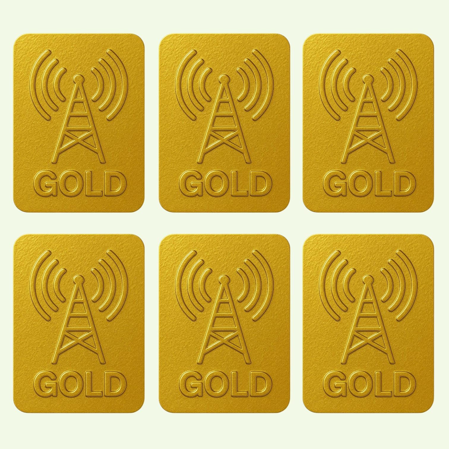 Radiation Guard Mobile Chip Gold Sticker for Safe Sleep and Brain Wellness-image-21