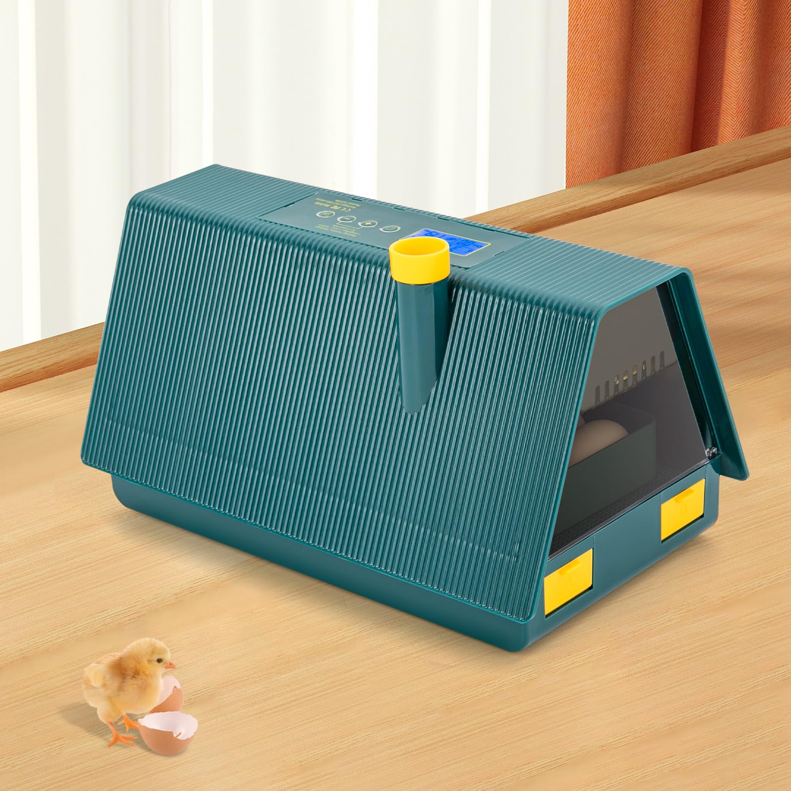 Incubatrice automatica per uova, 29,7 x 17,6 x 17 cm, automatica per polli, anatre, piccioni, quaglie