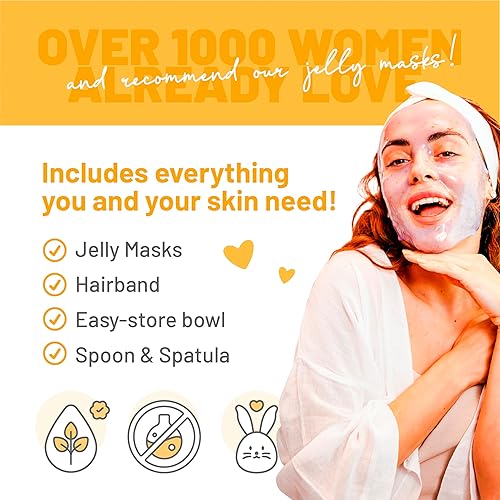 Miniatura 88 de Máscara de gelatina de alta calidad para modelar "máscara de goma", juego de spa - 10 tratamientos