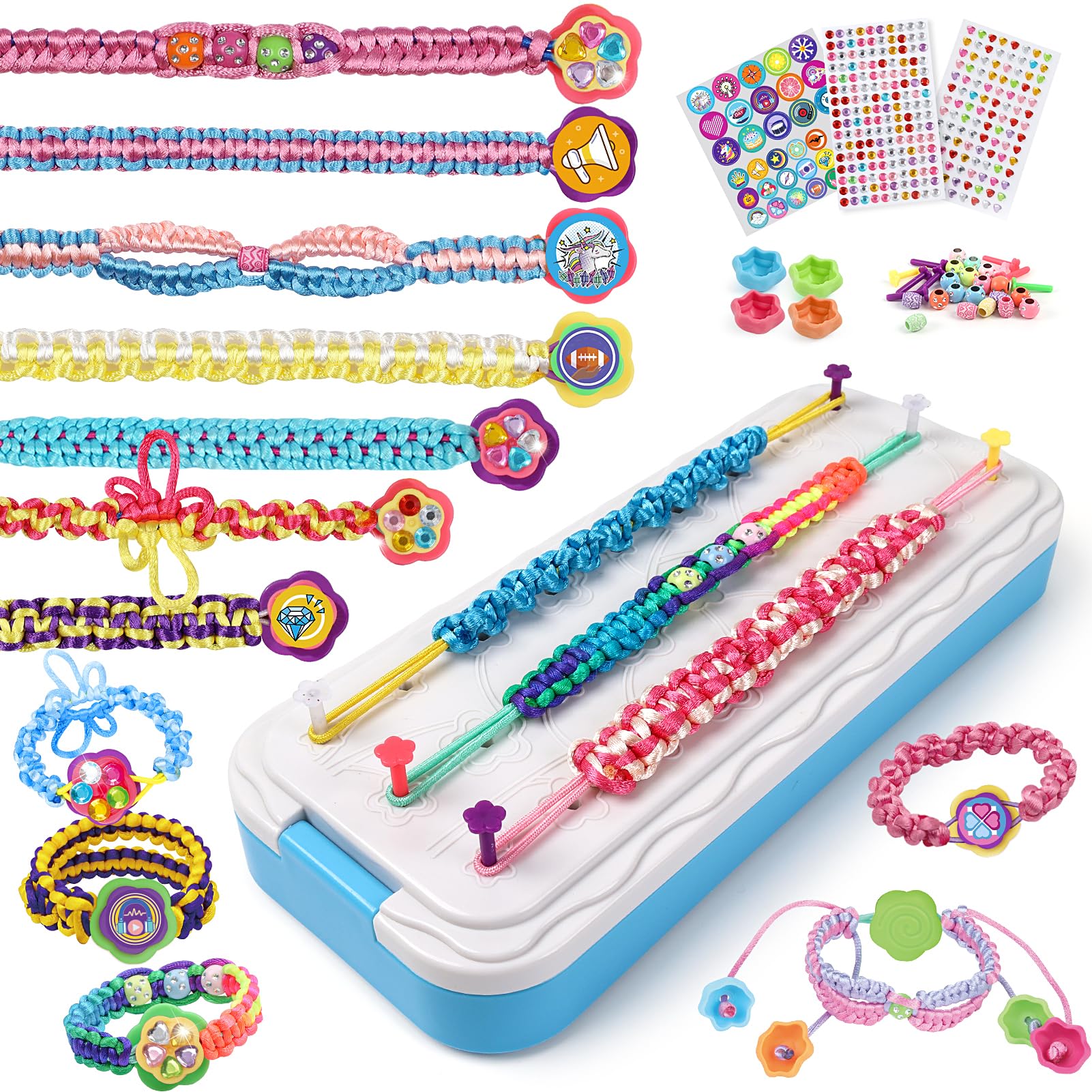 Amazon.com: DDAI Friendship Bracelet Making Kits Crafts - Arts
