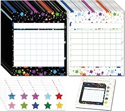 Incentive Reward Chart for Kids: 80 Pack Behavior & Chore Charts with 1800 Star Stickers - Encouraging, Positive Reinforcement for Toddlers to Students, Classroom & Home Use