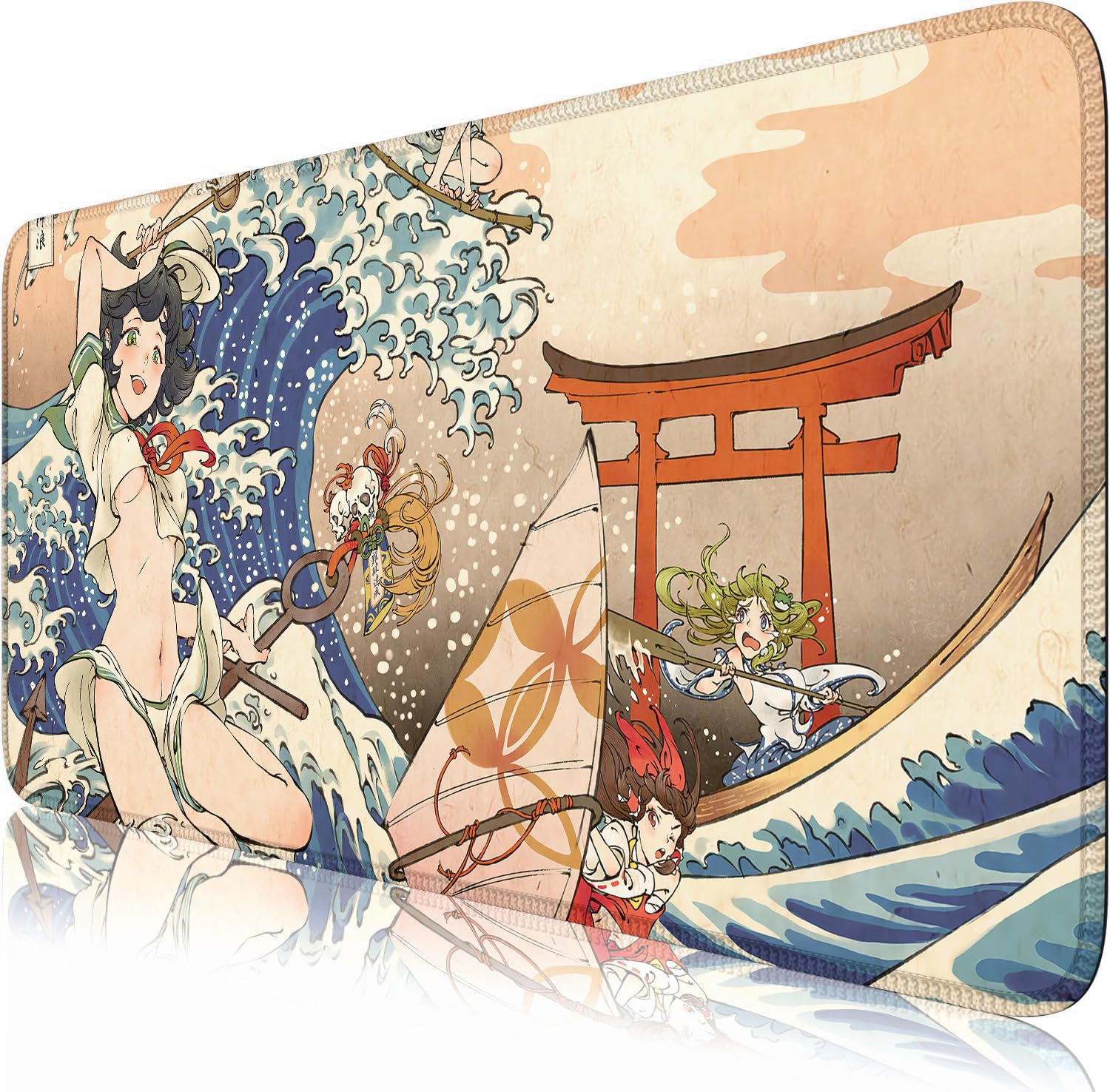 Amazon.com: Nasdalgias Anime Girl Japanese Large Extended Gaming