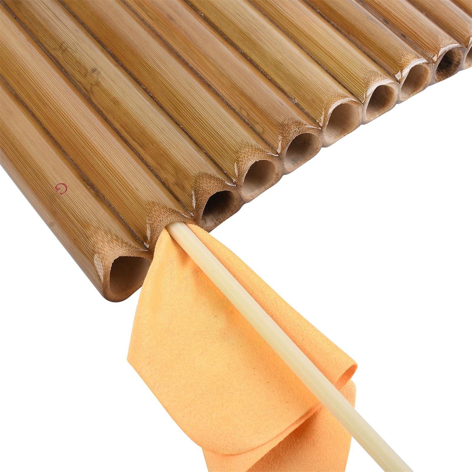 Flûte à pan en Bambou à 15 Tubes - Clé en Sol - Musique Traditionnel Chinois - Musique Traditionnel - Flûte à Main Gauche/Droite - Instrument à Vent en Bois | Chinois - Musique Traditionnel - Flûte à Main Gauche/Droite - Instrument à Vent en Bois