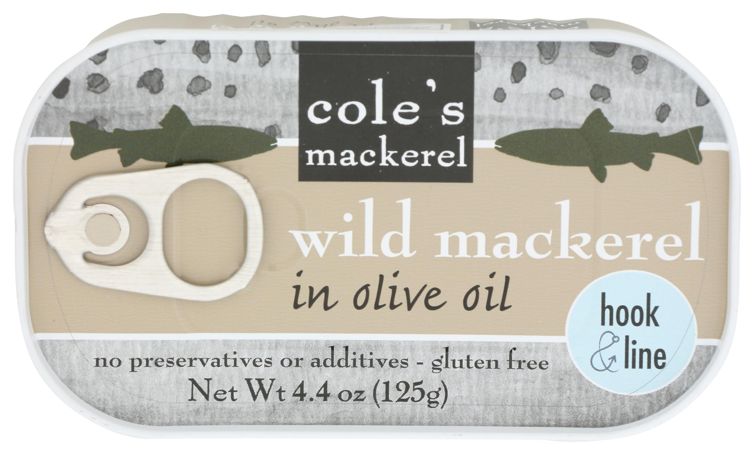 COLES MACKEREL OLIVE OIL 4.4 oz