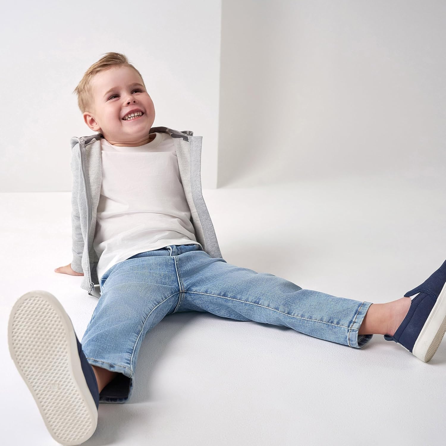 Gerber Unisex-Baby Toddler Straight Leg Stretch Denim Jeans - Image 6