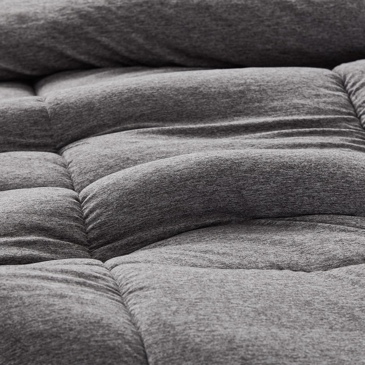 Byourbed Summertime - Coma Inducer® Oversized Queen Comforter - Black & Gray