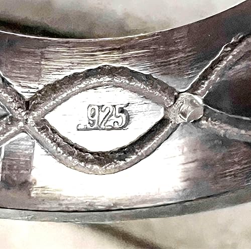 Miniatura 6 de Atlantis Ring 925 Solid Sterling Silver Talisman Egyptian Amulet Handcrafted (8)