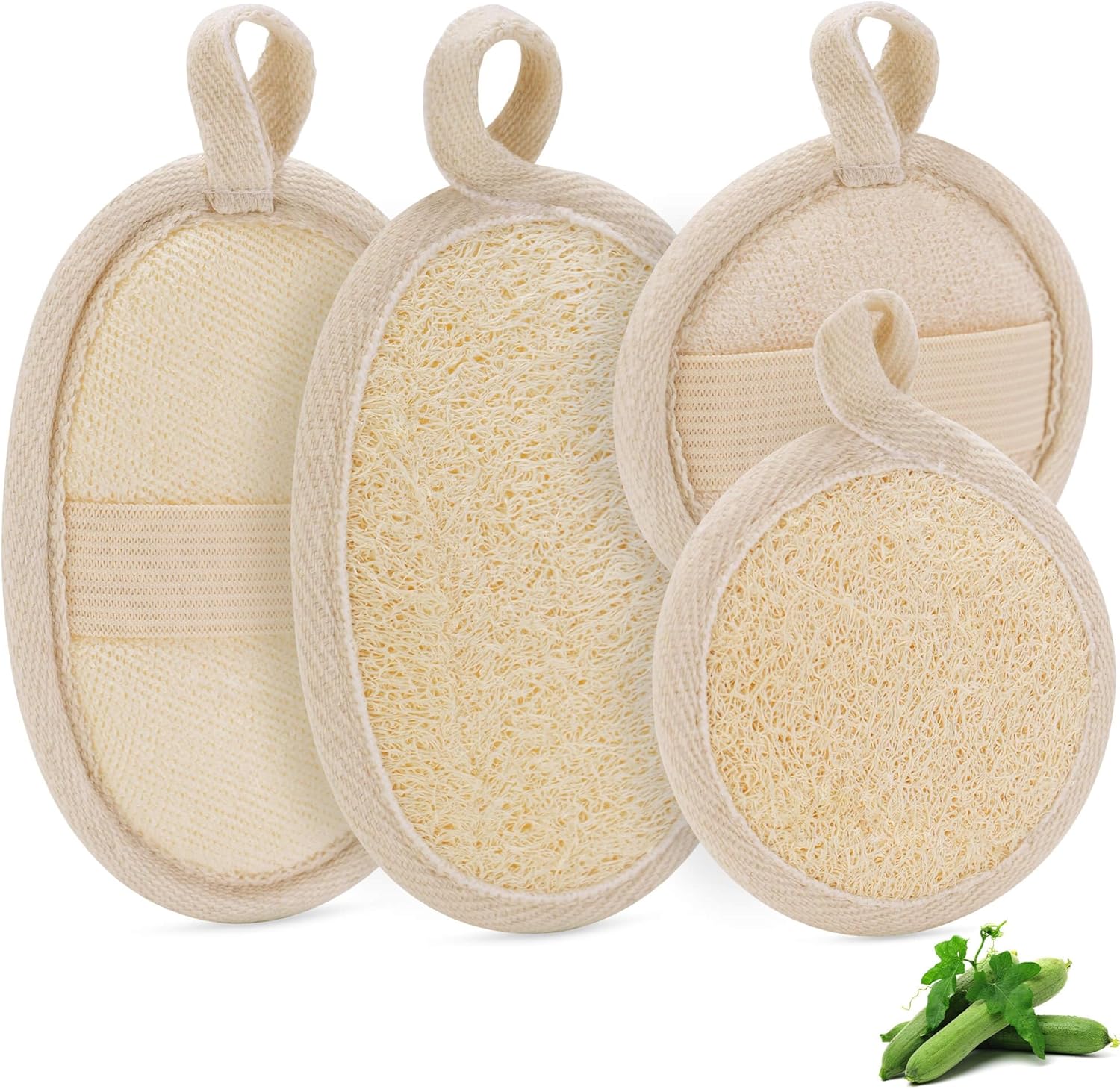 Natural Loofah Sponge Exfoliating...