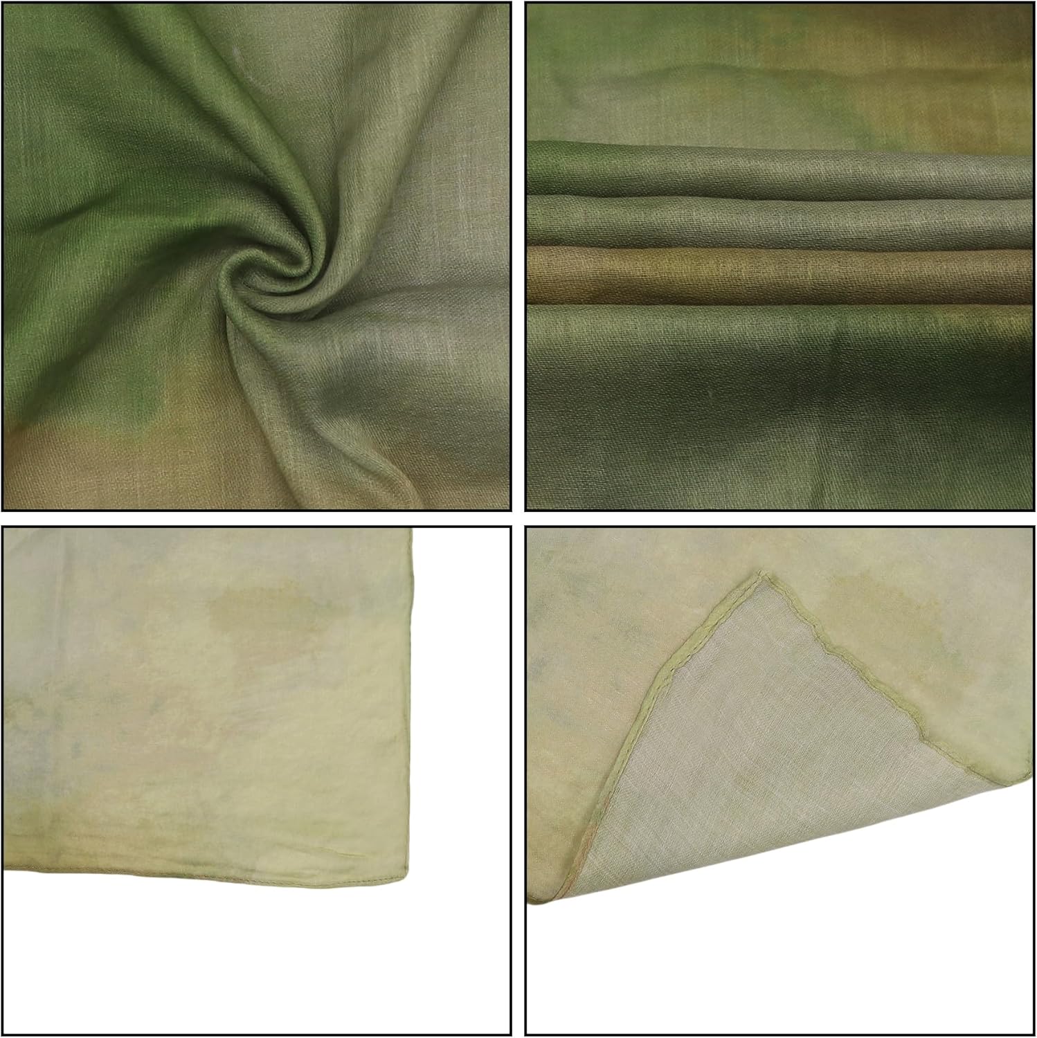 ANKOMINA Women's Watercolor Floral Print Hijab Scarf Soft Muslim Head Wraps Shawls Fahion Islamic Long Scarves - Image 7