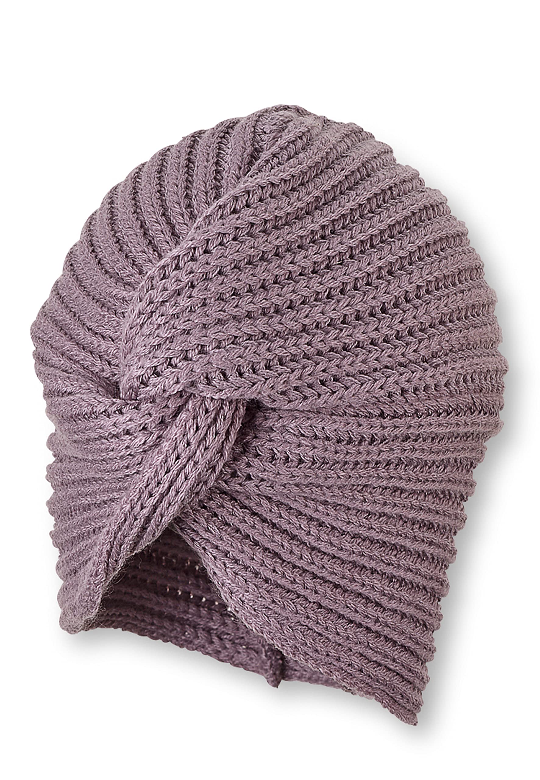 Sterntaler Baby Mädchen Strickmütze Baby Turbanmütze Strick