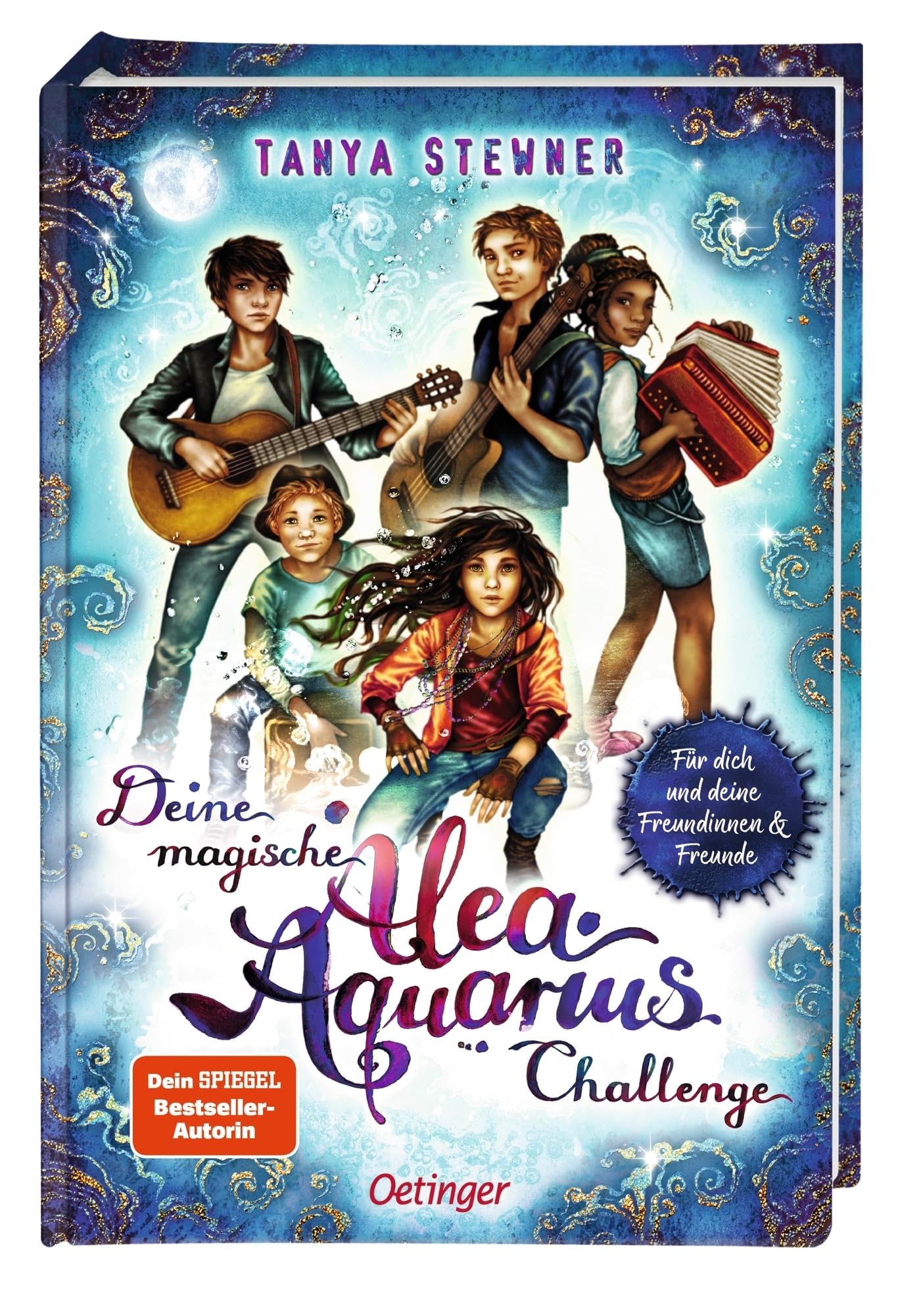 Freundebuch – Alea Aquarius. Deine magische Alea Aquarius Challenge: Für dich und deine Freundinnen & Freunde. Mit Ideen zum gemeinsamen Kreativsein für Kinder ab 10 Jahren
