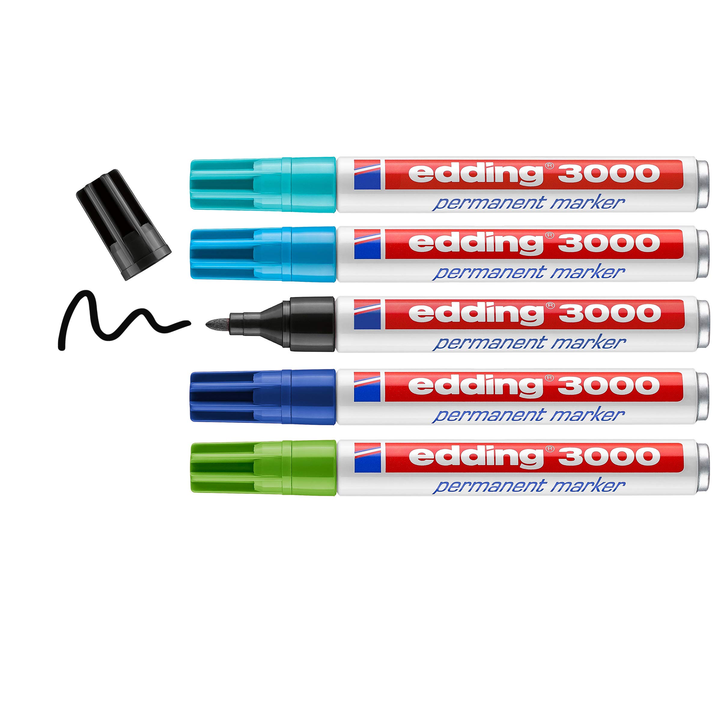 edding751 Gloss Paintmarker - x2 Blister Carded White