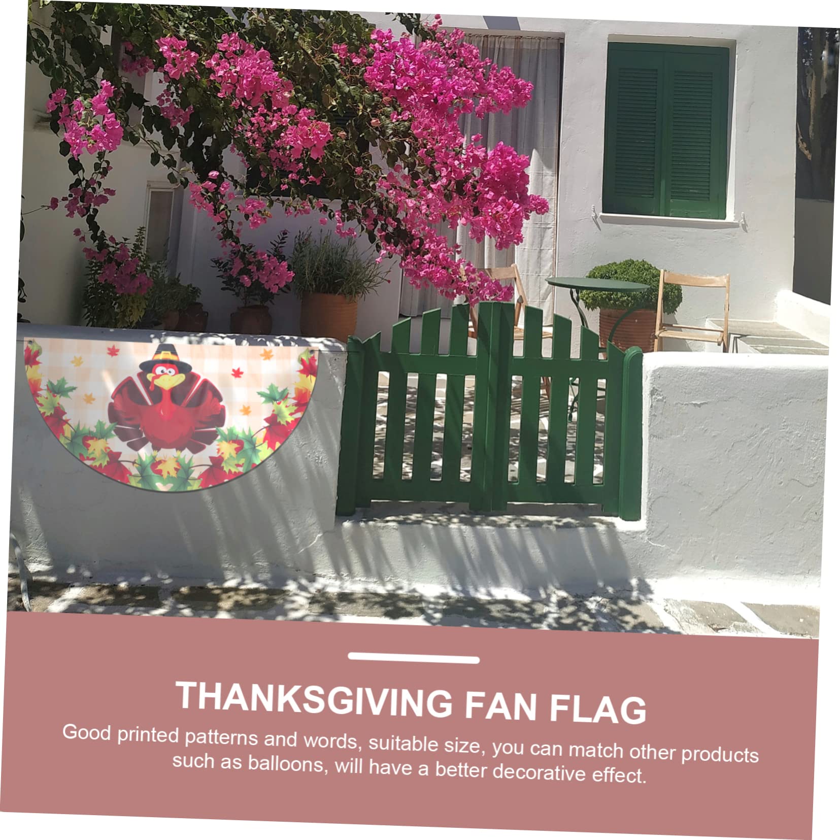 TOYANDONA 5 Sätze Herbst Gartenflaggen Dekoflaggen Für Außenbereich Für Terrasse Und Garten Hochwertige Polyester Flags Für Erntedankfest Dekoration 2 Stück * 5