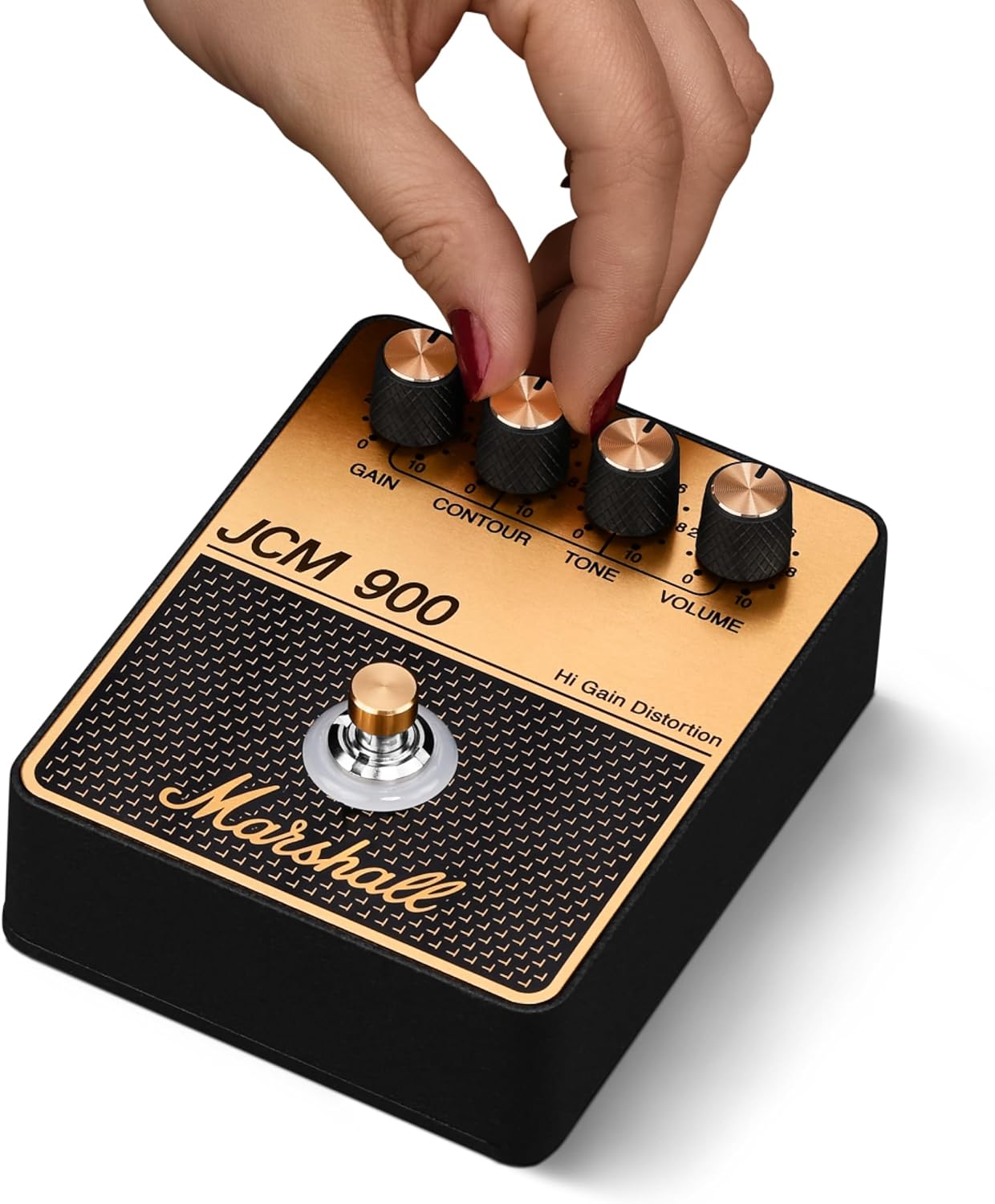 Marshall JCM900 Overdrive/Distortion Pedal - Black and Gold