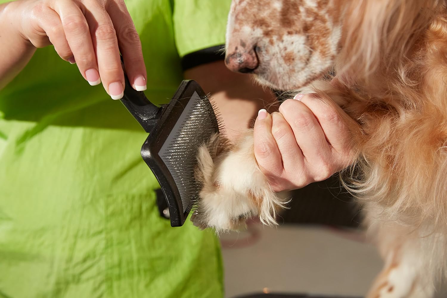 Andis Pet Premium Soft Slicker Brush - Black (65270)