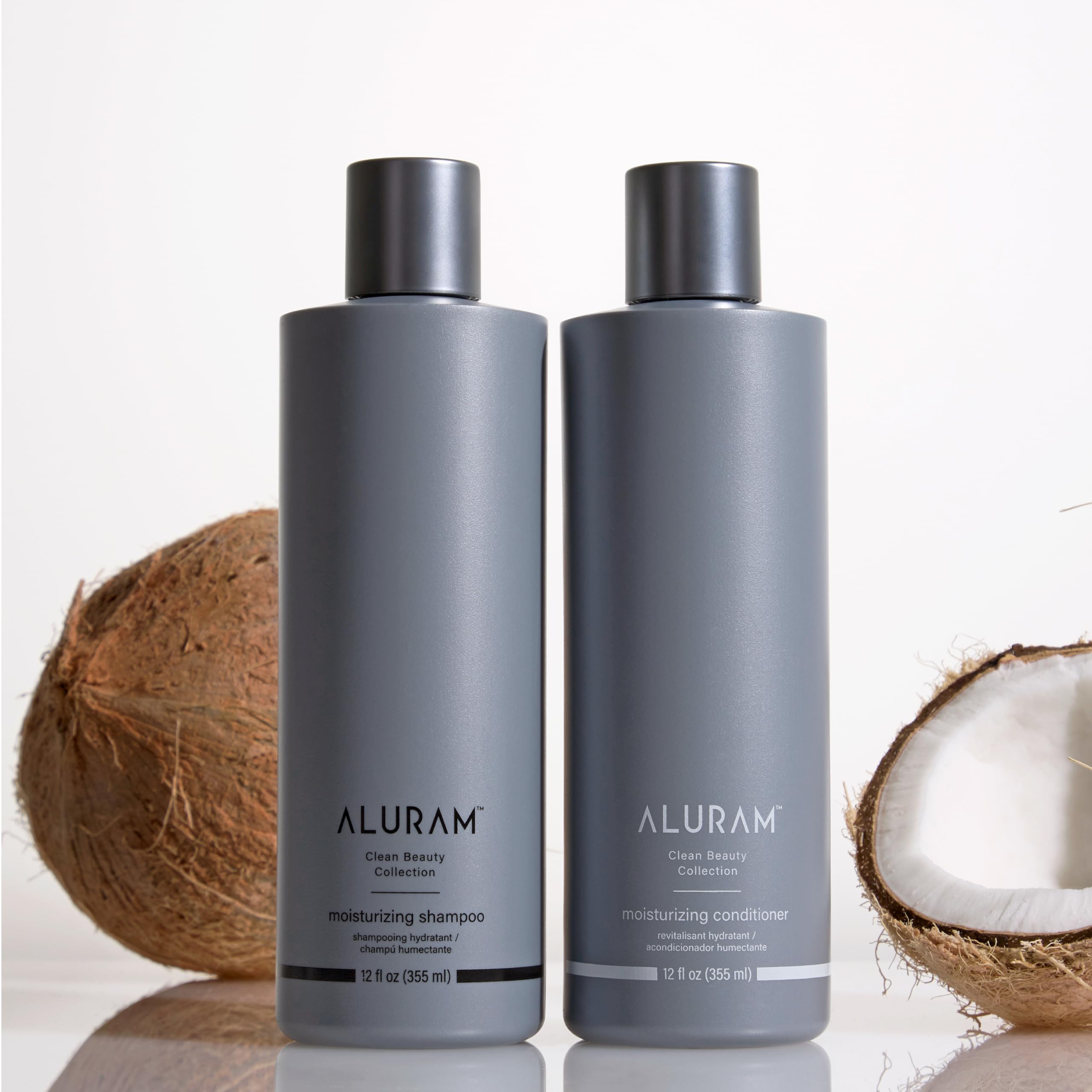 Aluram Coconut Water Moisturizing Conditioner for Men and Women Clean Hydration and Shine for Medium to Coarse Textured Hair product thumbnail 4