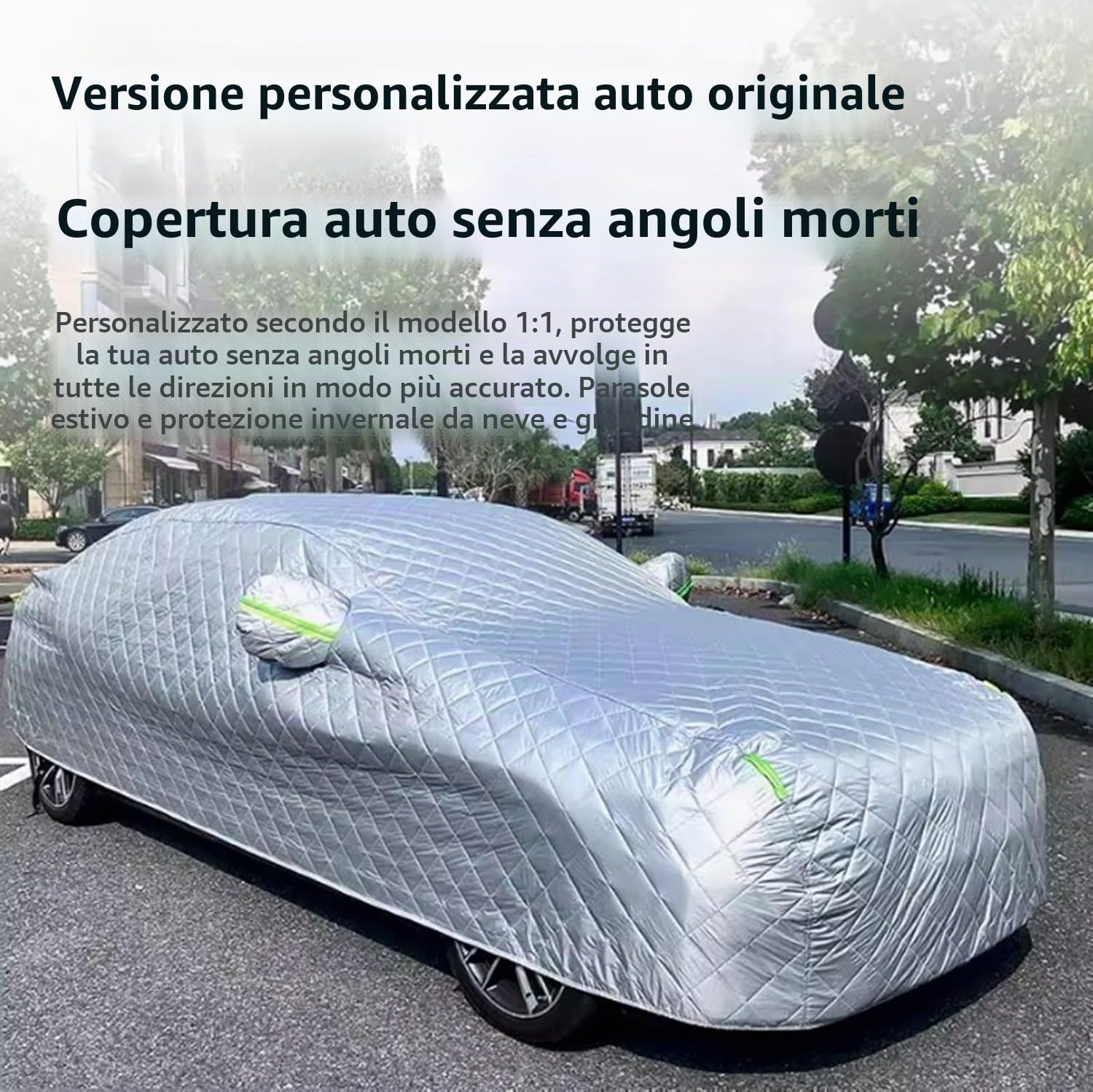 Telo Copriauto Antigrandine per Ford Puma ST-Line X,Telo Antigrandine Per Auto,Copri Auto Anti Grandine, Impermeabile Traspirante, Anti-UV,fb15