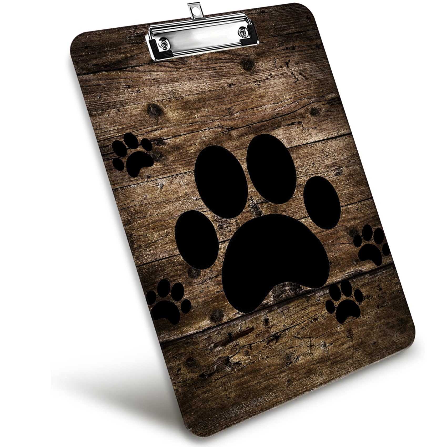 Fashion Clipboard, A4 Letter Size Full Color Plastic Printed Clipboard, Suitable for Decorating Office Home School, Standard Size 12.5 "x 9" (Cute Dog