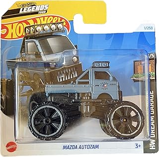 لعبة سيارة مازدا اوتوزام من مجموعة اتش دبليو دريم جراج 3 - 5 هوت ويلز - HTC86 - بطاقة قصيرة - ليجيندز توري - ماتيل 2024-1:64