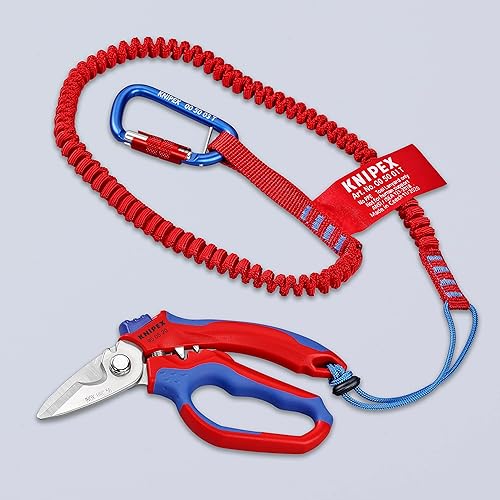 Miniatura 4 de KNIPEX Tools 95 05 20 US - Tijeras angulares para electricistas, 6-1/4 pulgadas y alicates TwinGrip