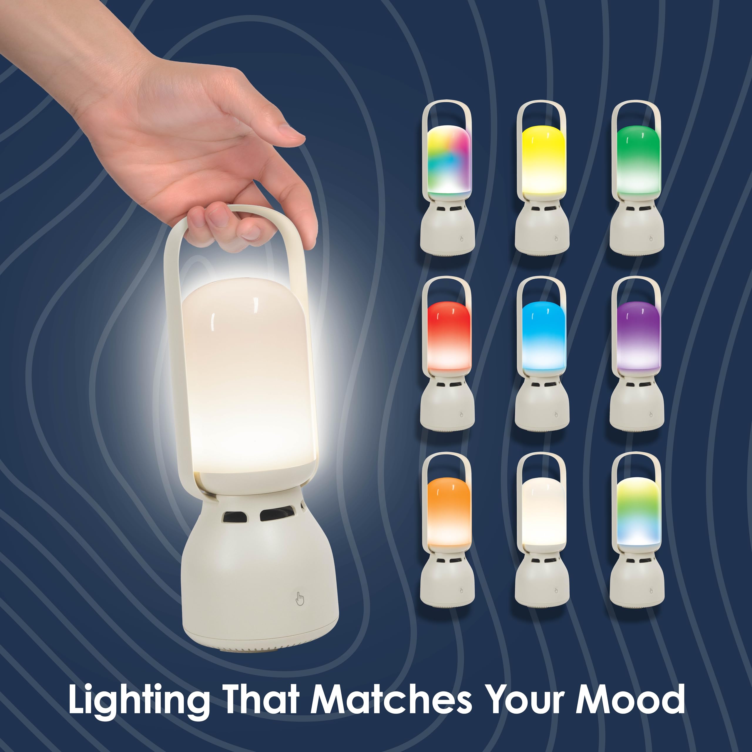 Amazon.com: InnoVibe Bluetooth Speaker Lantern, RGB Camping