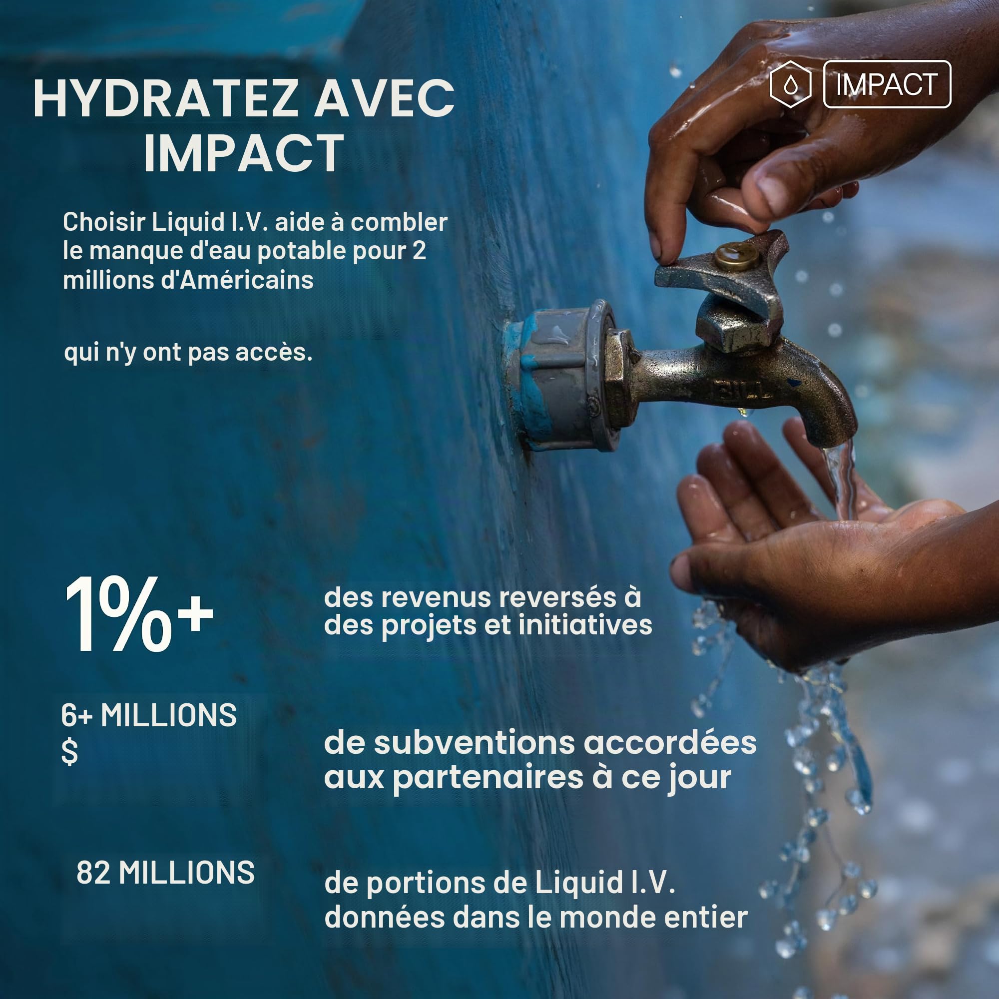 Liquid I.V.® Multiplicateur d'hydratation – Pétard à glace | Mélange à boisson en poudre électrolyte | 1 paquet (16 portions)