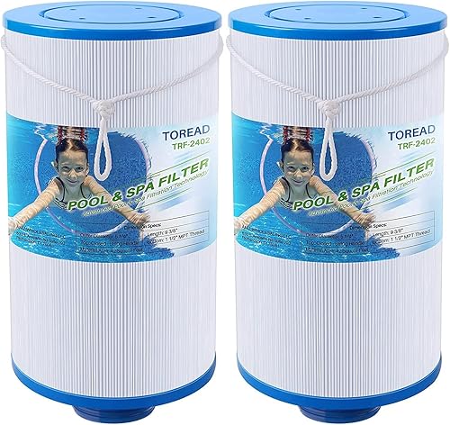 El filtro de spa FC-2402 reemplaza Watkins 303279, PFF42TC-P4, 78460, SD-01322, filtro de bañera de hidromasaje de flujo libre y Lifesmart, rosca