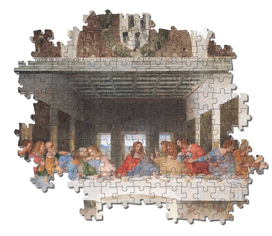 レオナルド・ダ・ヴィンチ　最後の晩餐　ジグソーパズル　2014ピース　やのまん Amazon.co.jp: 1000ピース ジグソーパズル Clementoni