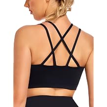 IBL Isoft Molded Cup Sports Bra Strappy, Criss Cross Back