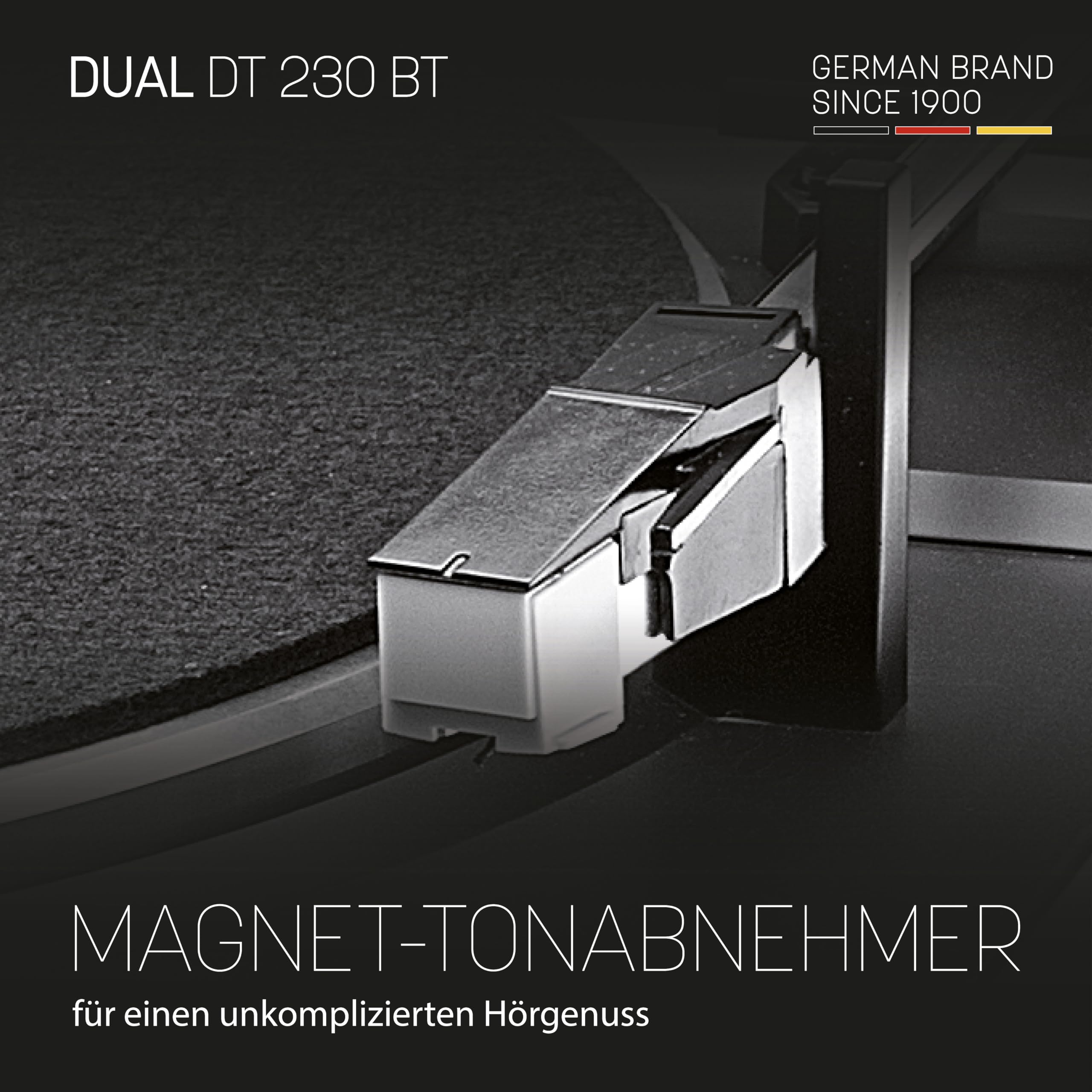 Dual DT 230 BT, Bluetooth, Vollautomatik, Autostop, Bluetooth, eingebauter umschaltbarer Entzerrer-Vorverstärker